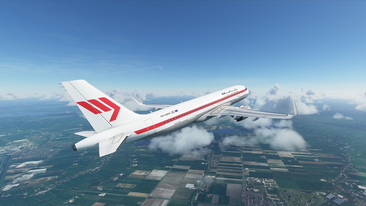 Microsoft Flight Simulator — Martinair livery for A320