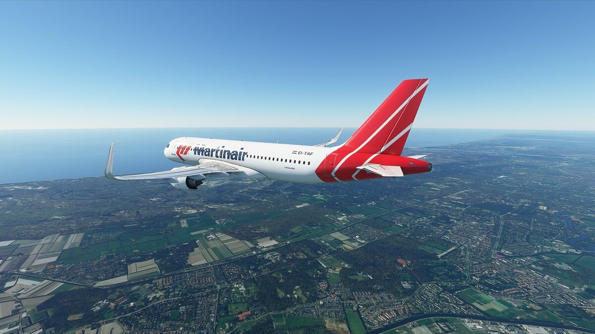 Microsoft Flight Simulator — Modern Martinair livery