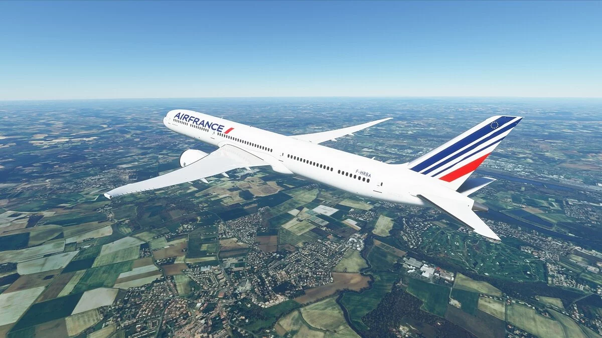 Microsoft Flight Simulator — Air France livery for the B787-10