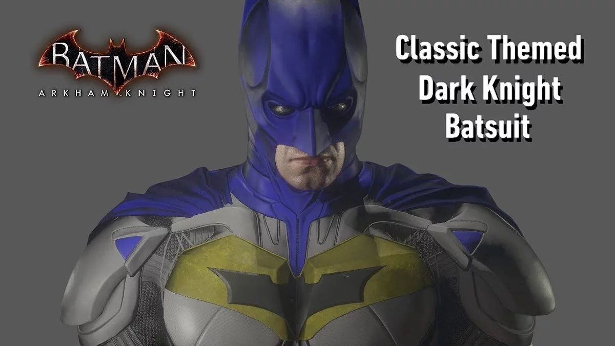 Batman: Arkham Knight Game of the Year Edition — Klasične barve kostuma Batman