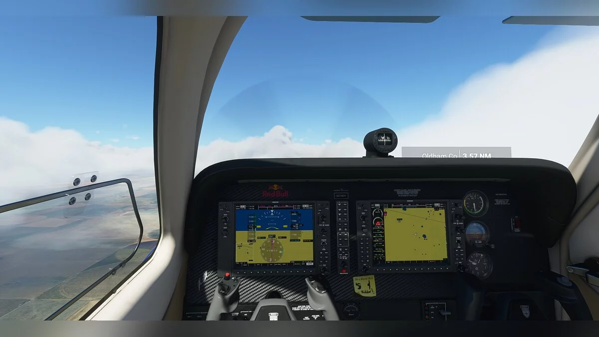 Microsoft Flight Simulator — Розмальовка RedBull для літака Beechcraft Bonanza G36