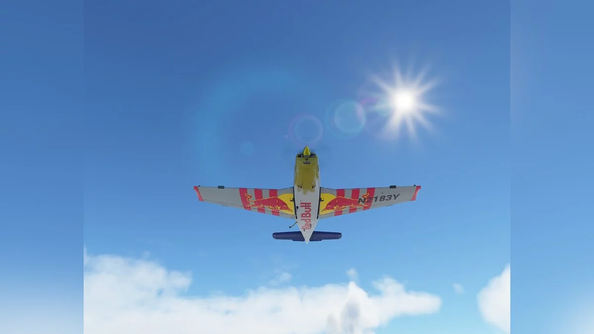 Microsoft Flight Simulator — Розмальовка RedBull для літака Beechcraft Bonanza G36