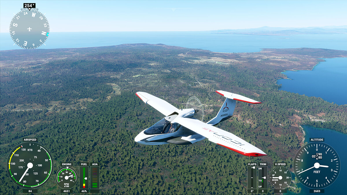 Microsoft Flight Simulator — Realistic graphics