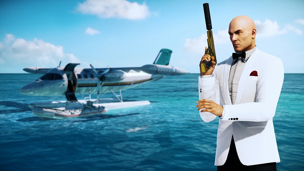 Hitman 2 — Vintage white tuxedo