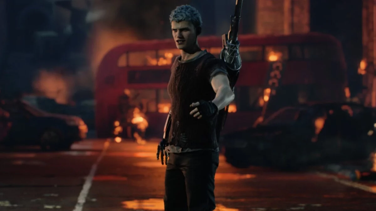 Devil May Cry 5 — Неро без пальта