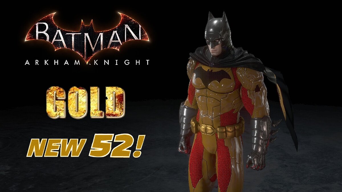 Batman: Arkham Knight Game of the Year Edition — New 52 Gold Suit