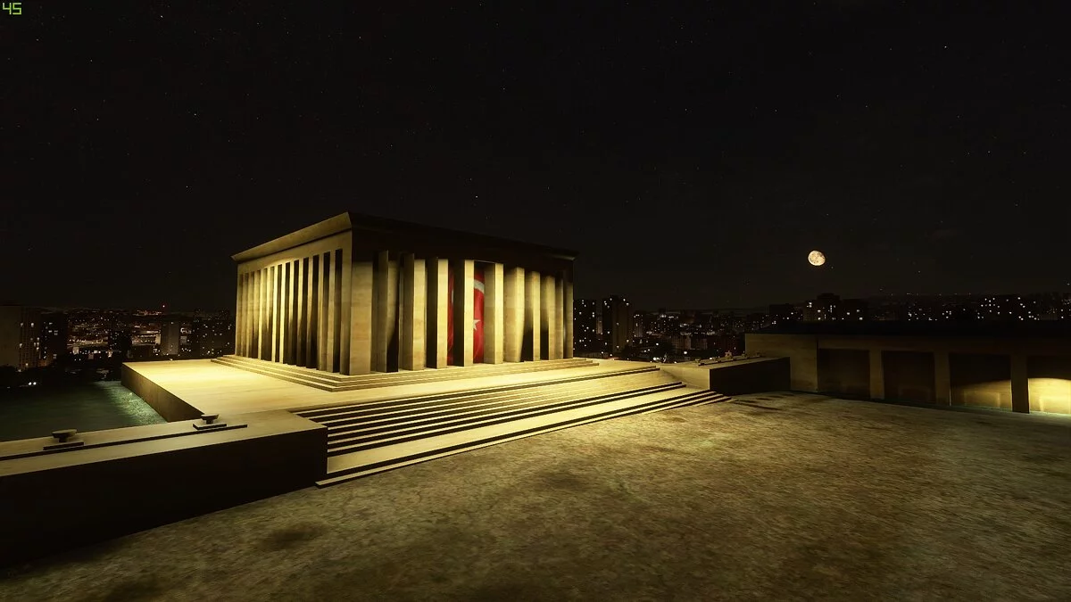 Microsoft Flight Simulator — Improved Anitkabir Mausoleum