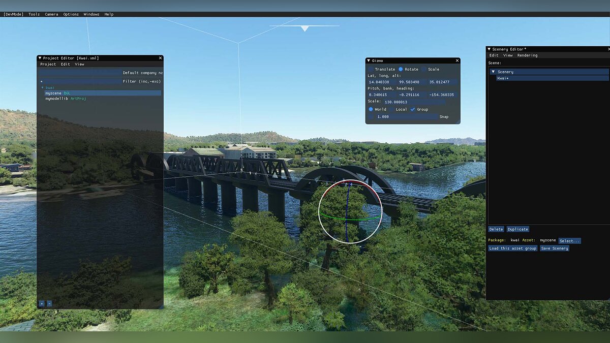 Microsoft Flight Simulator — Bridge over the River Kwai