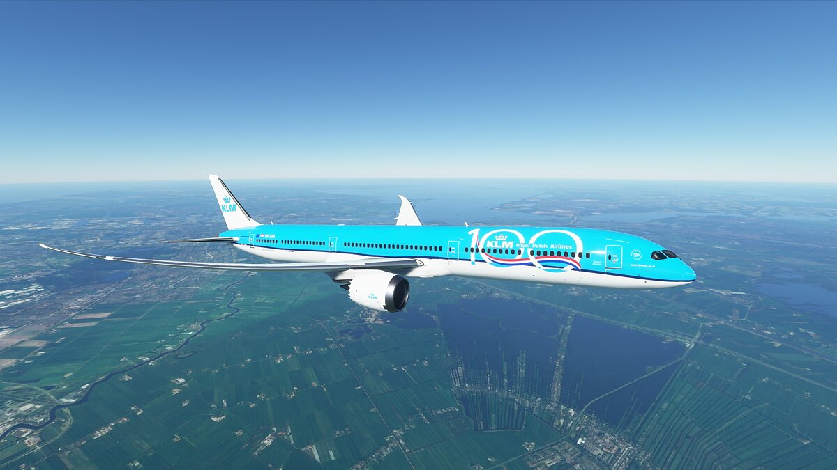 Microsoft Flight Simulator — New livery for the KLM Boeing 787-10