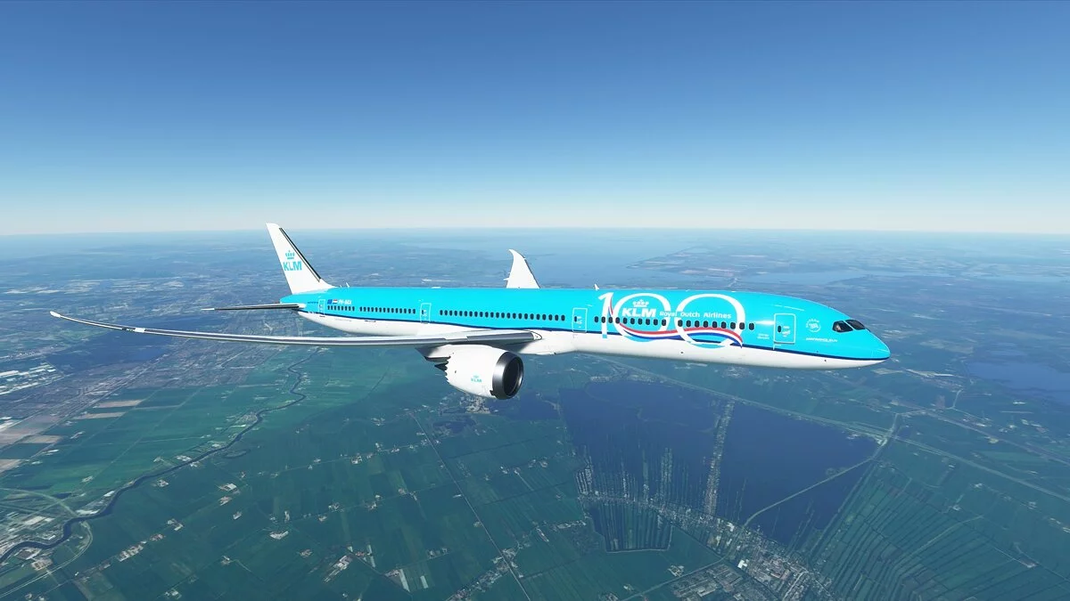 Microsoft Flight Simulator — Nueva decoración para el KLM Boeing 787-10