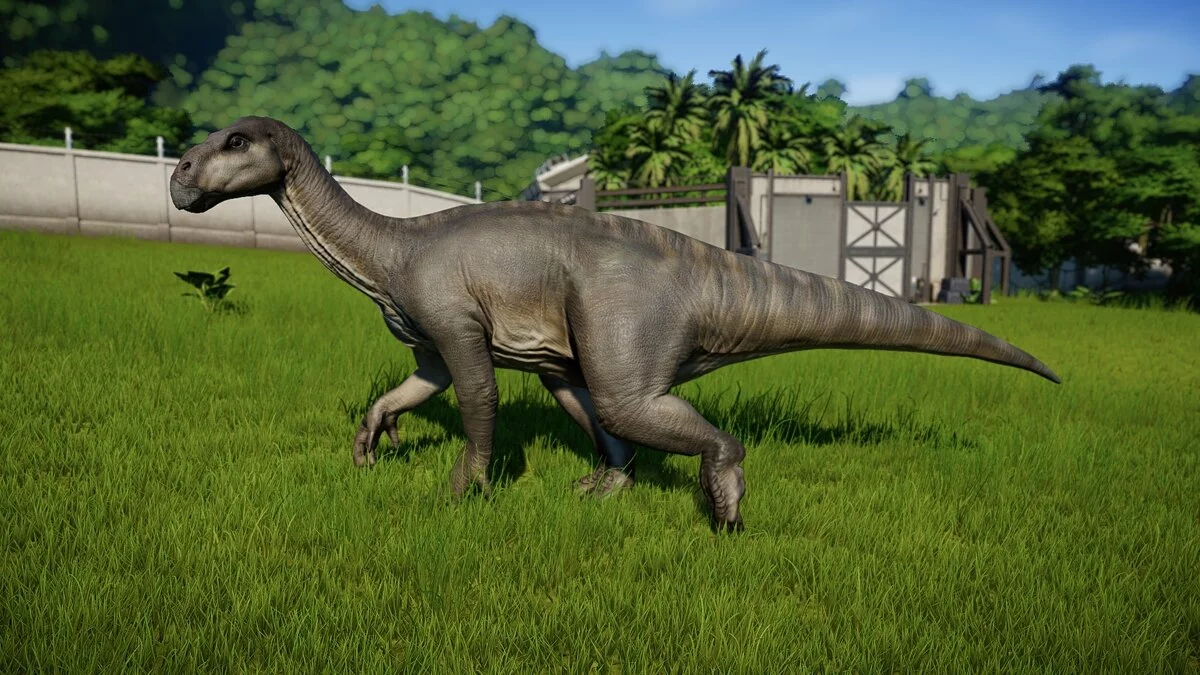 Jurassic World Evolution — Реалистичный игуанодон