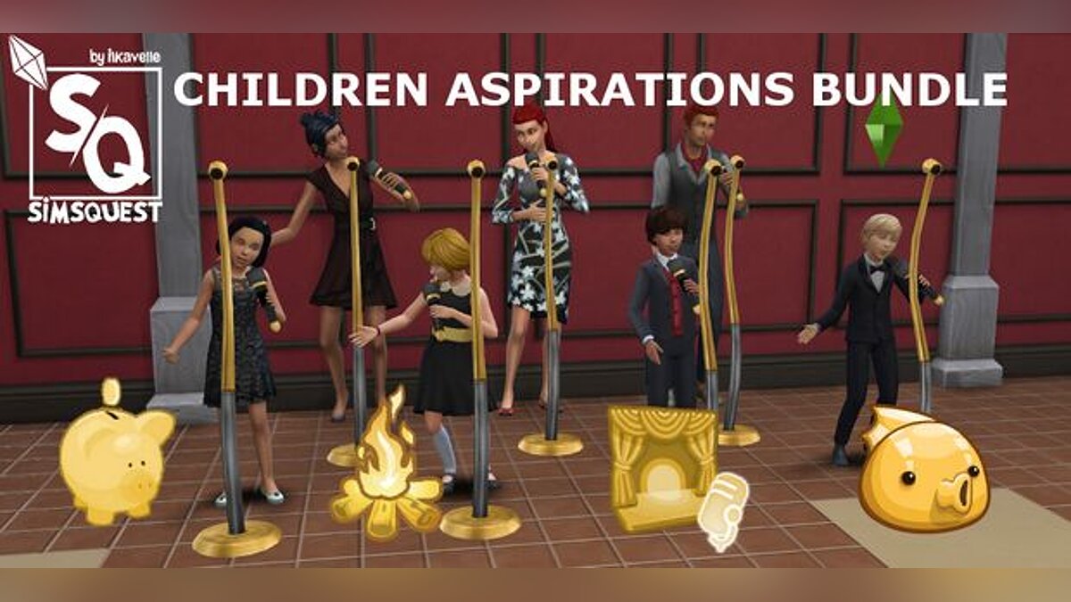 The Sims 4 — Children's Life Goals Kit (Improved Children)