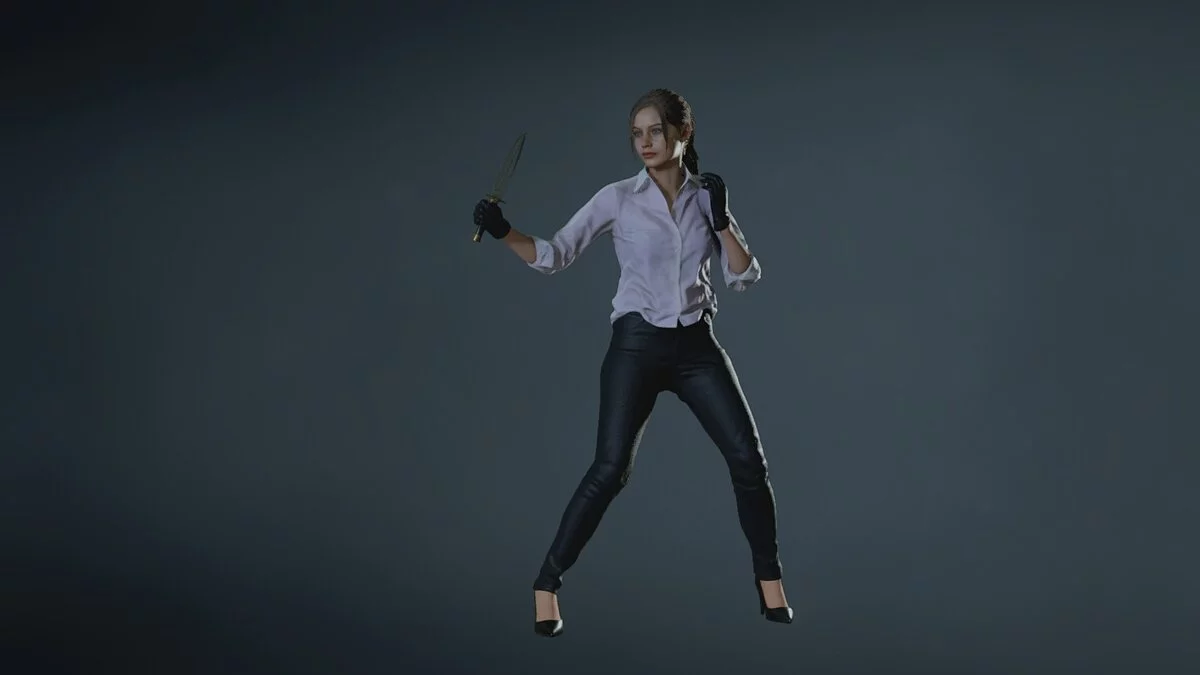 Resident Evil 2 — Клер нуар без підтяжок та краватки