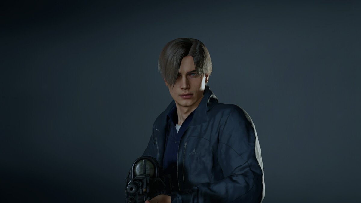 Resident Evil 2 — Leon's hairstyle from the game Resident Evil 4