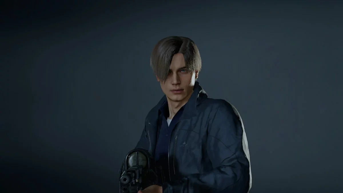 Resident Evil 2 — El peinado de Leon del juego Resident Evil 4.