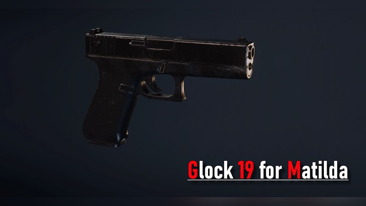 Resident Evil 2 — Glock 18 pistol from the game Resident Evil 3