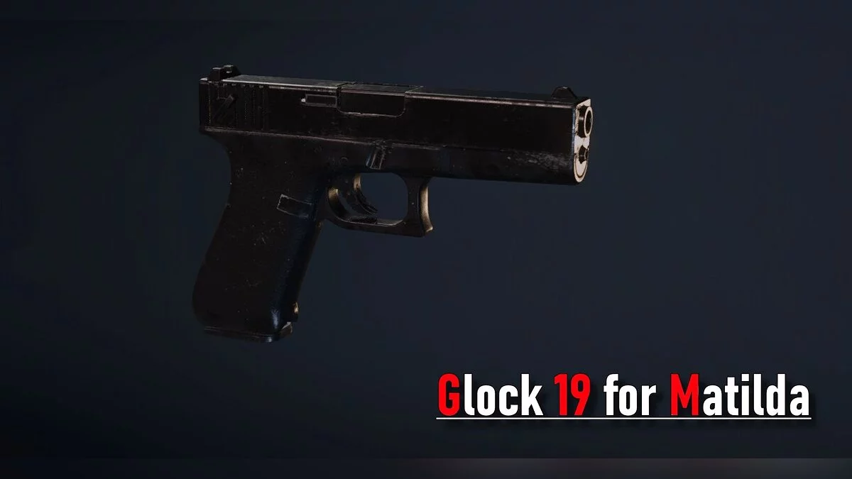 Resident Evil 2 — Glock 18 pistol from the game Resident Evil 3