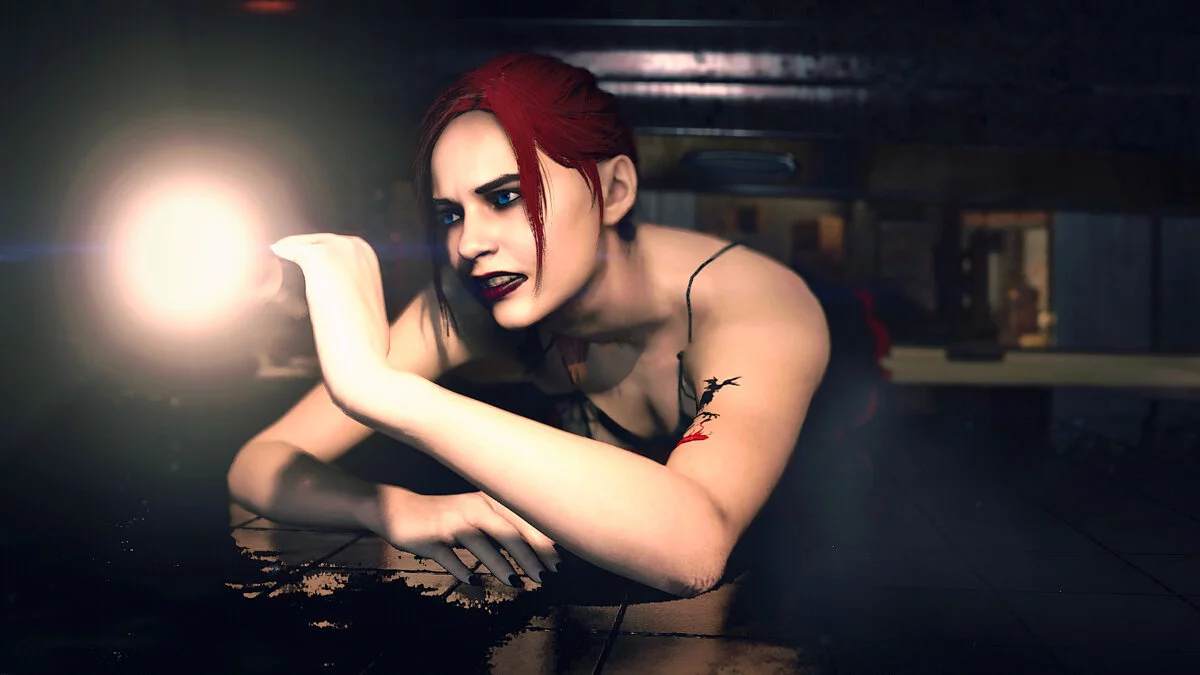 Resident Evil 2 — Сексуальная готичная Клэр