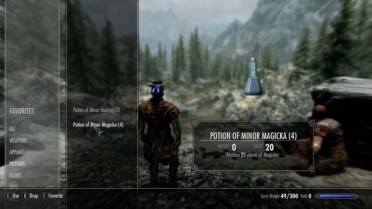 Elder Scrolls 5: Skyrim Special Edition — Weightless Basic Potions