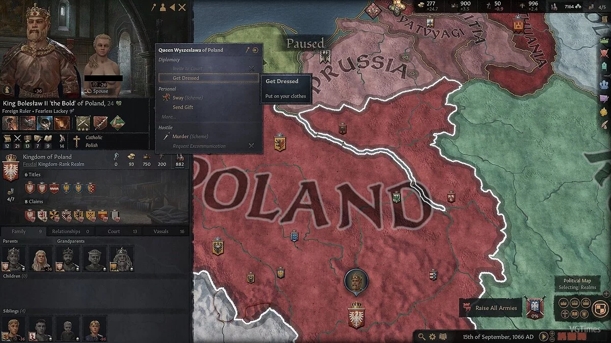 Crusader Kings 3 — Мод на раздевание