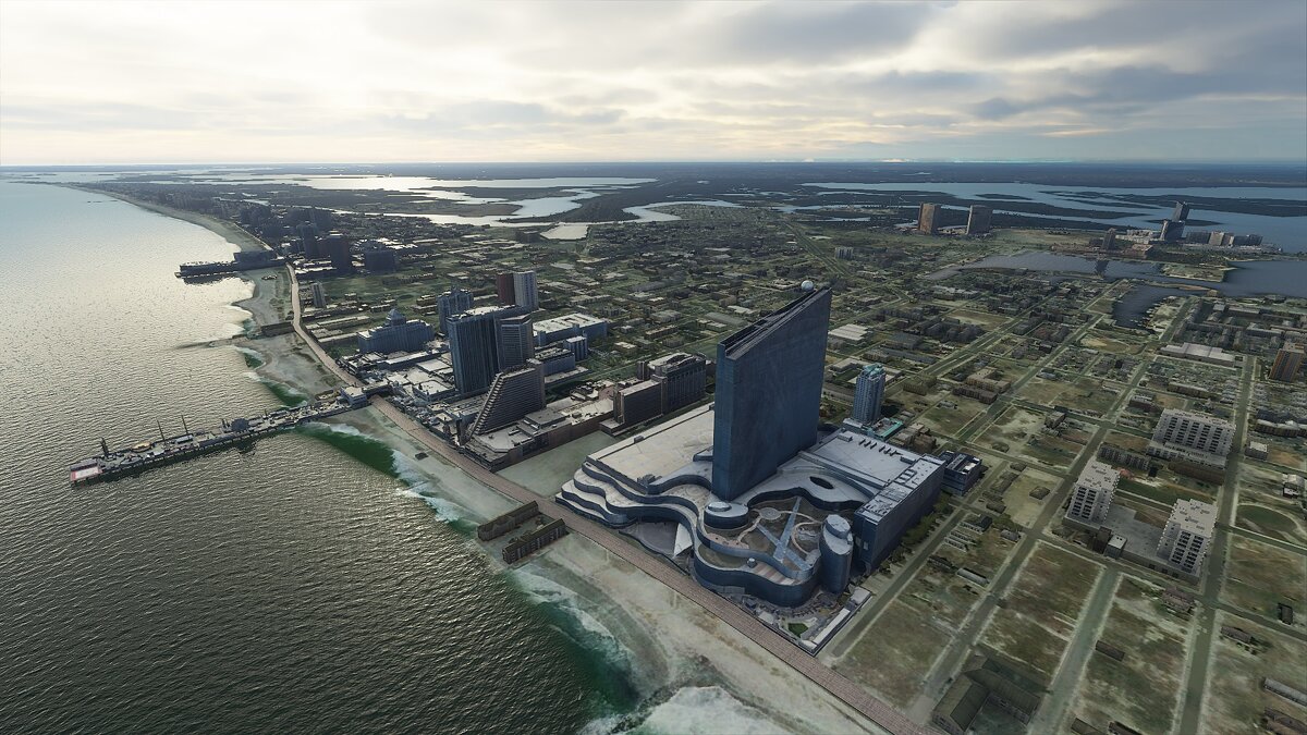 Microsoft Flight Simulator — Improved Atlantic City