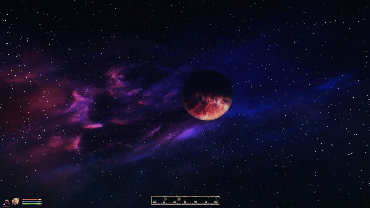 The Elder Scrolls 4: Oblivion — Fantastic night sky