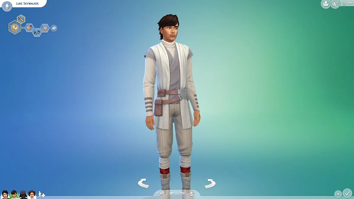 The Sims 4 — Збірка персонажів із фільму «Зоряні війни» 1977 року