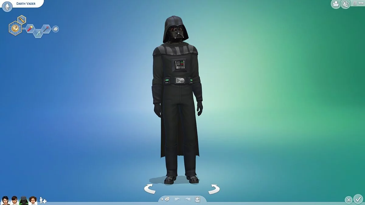 The Sims 4 — Збірка персонажів із фільму «Зоряні війни» 1977 року