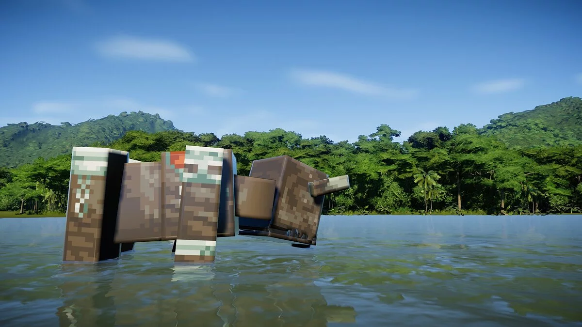 Jurassic World Evolution — Спустошувачі з гри Minecraft