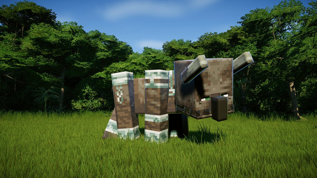 Jurassic World Evolution — Devastators from the game Minecraft