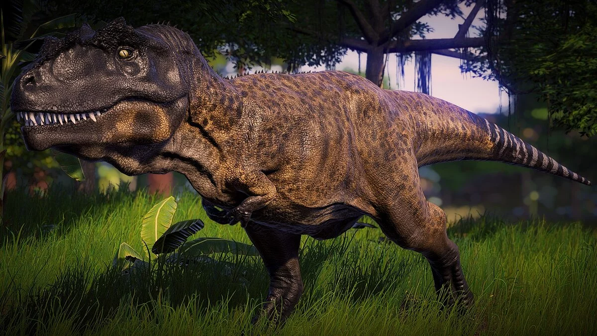 Jurassic World Evolution — Улучшенный гигантозавр