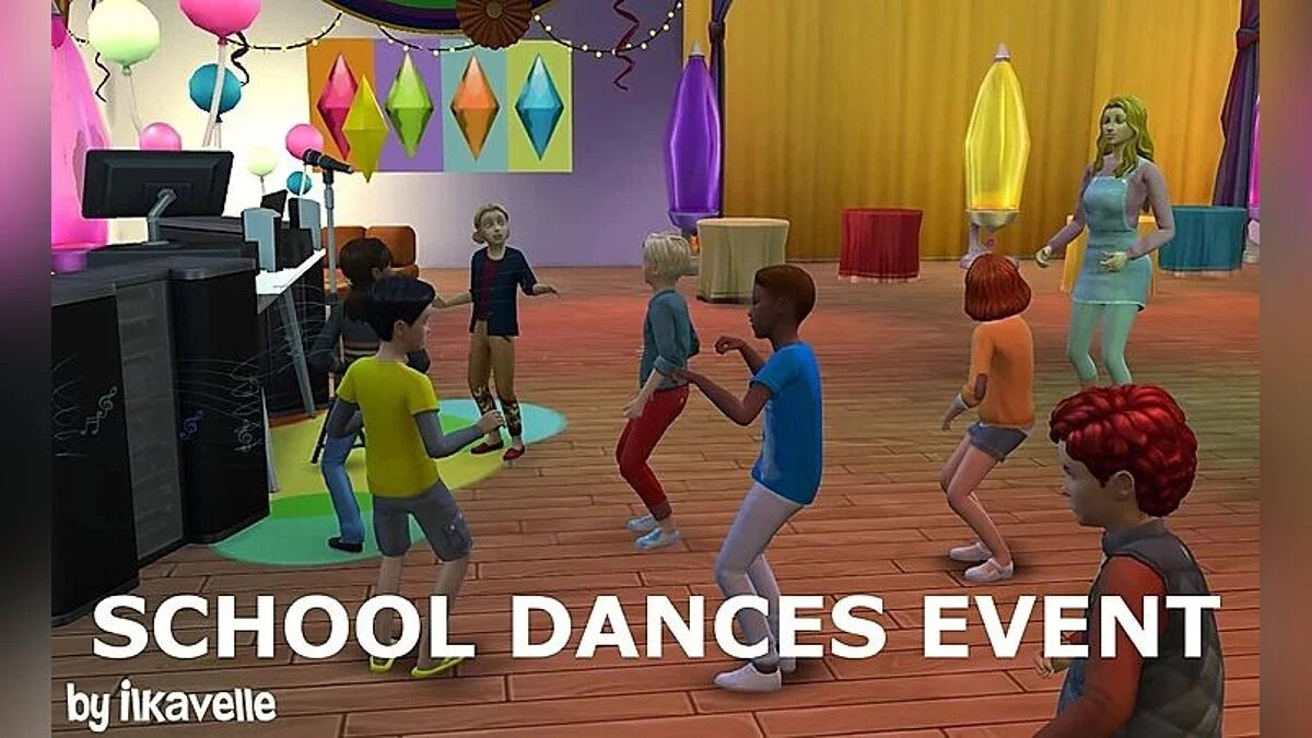 The Sims 4 — Event - school dance (09/05/2020)