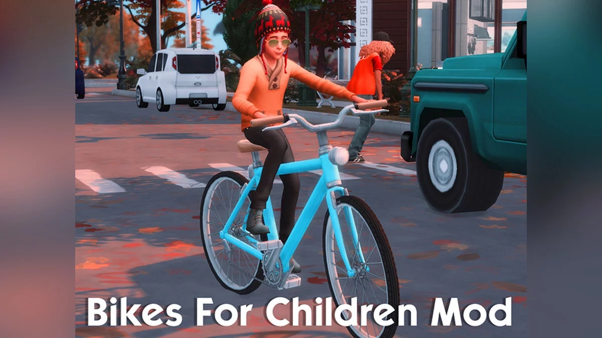 The Sims 4 — Children can ride a bike (09/06/2020)