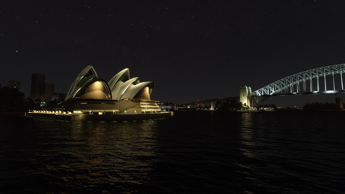 Microsoft Flight Simulator — Sydney Harbor Bridge