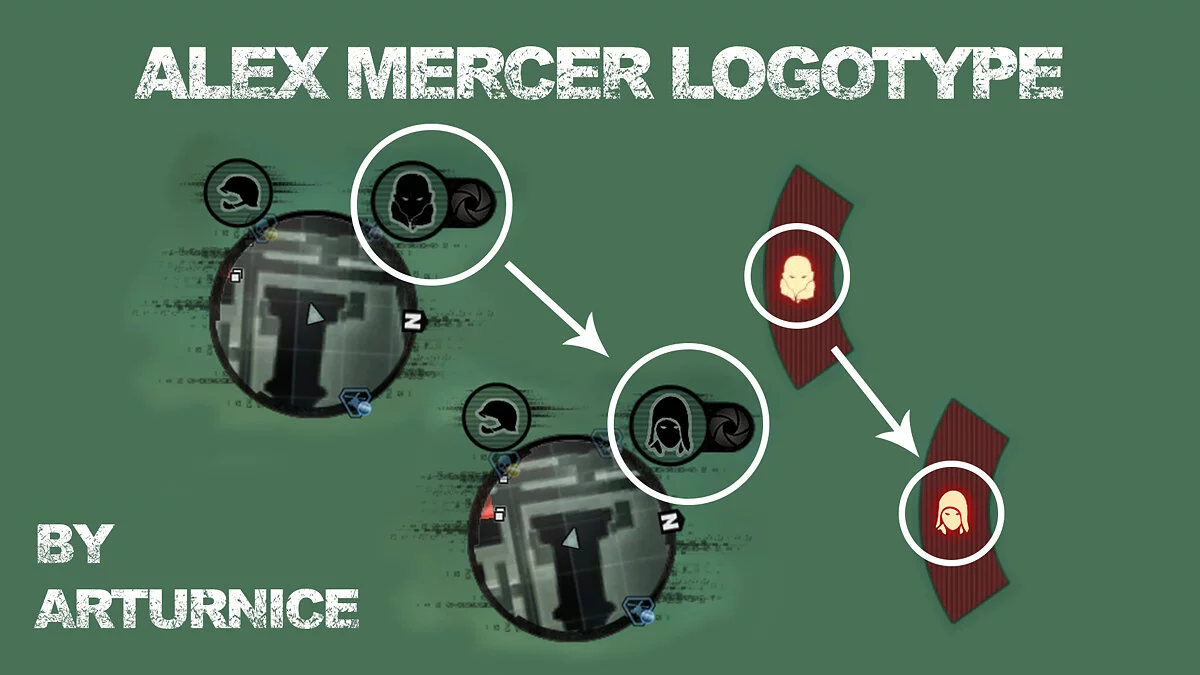 Prototype 2 — Alex Mercer logo