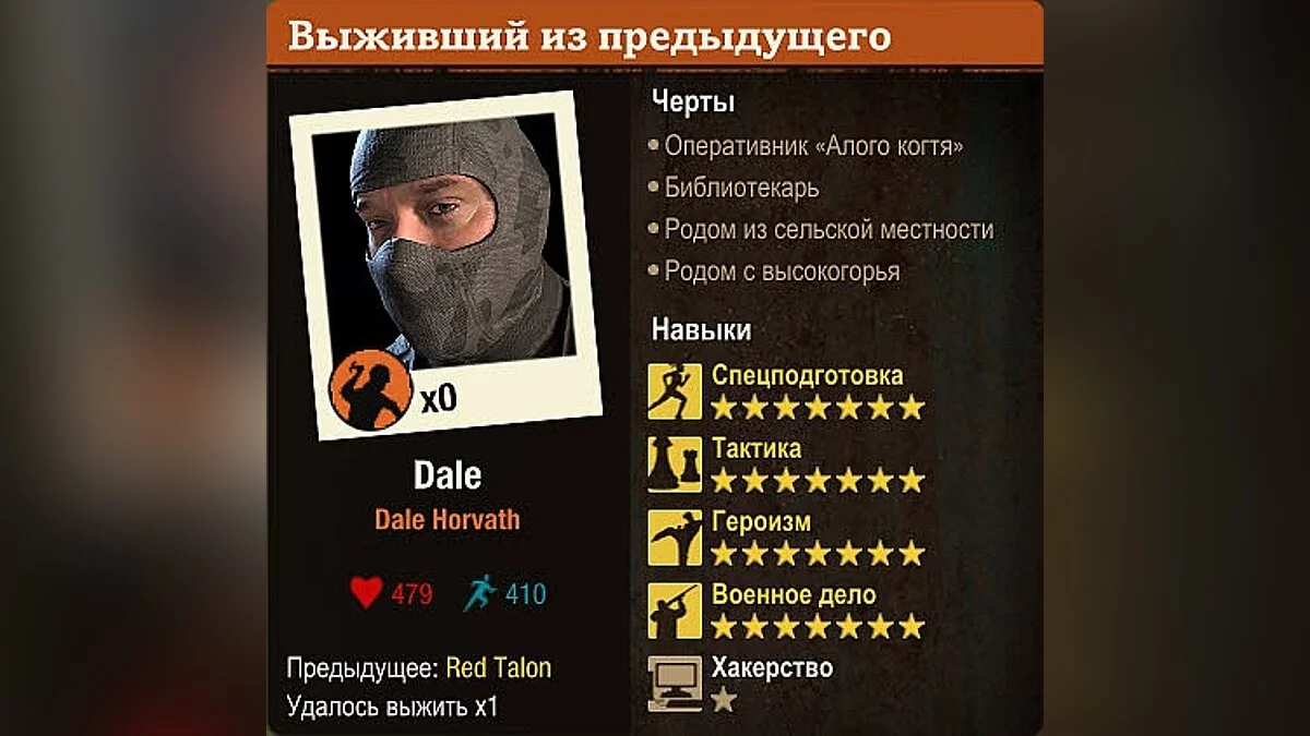 State of Decay 2 — Збереження (Сильні персонажі)