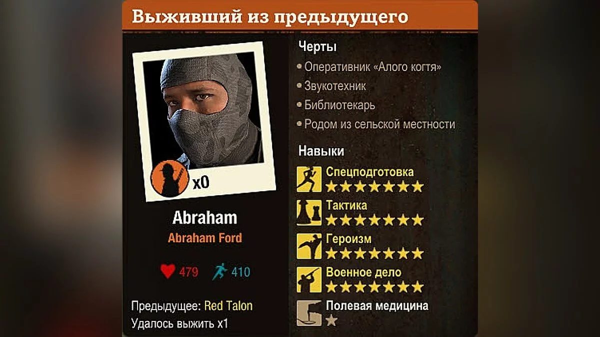 State of Decay 2 — Збереження (Сильні персонажі)