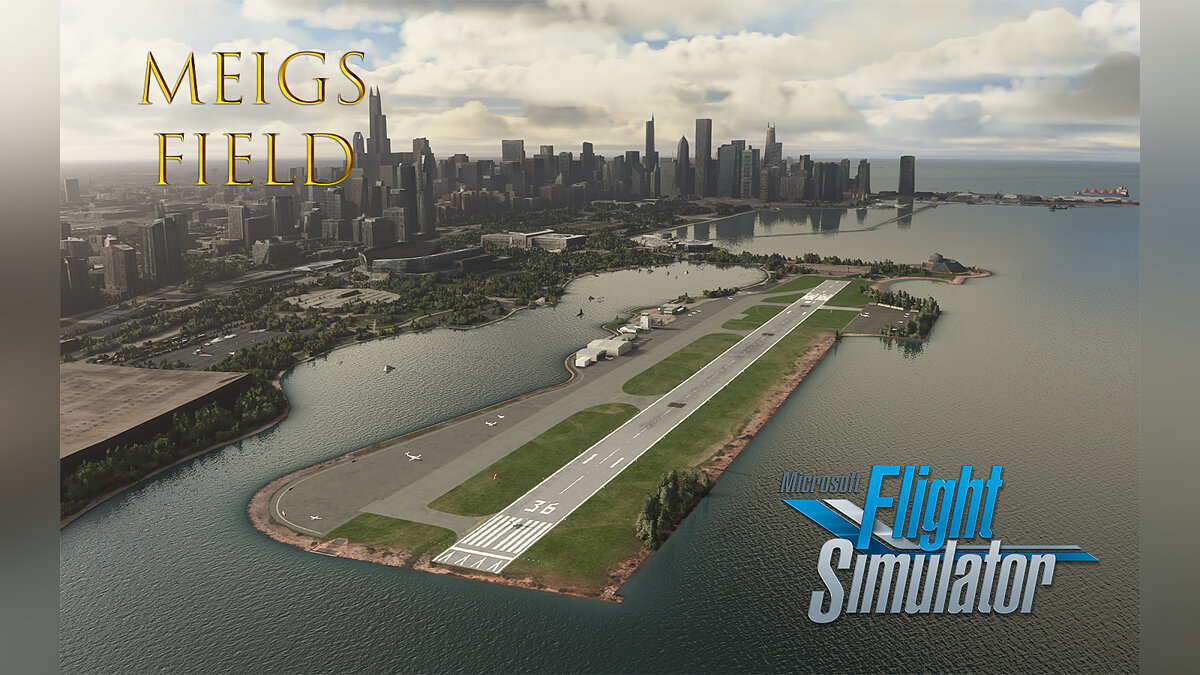 Microsoft Flight Simulator — Meigs Field Airport