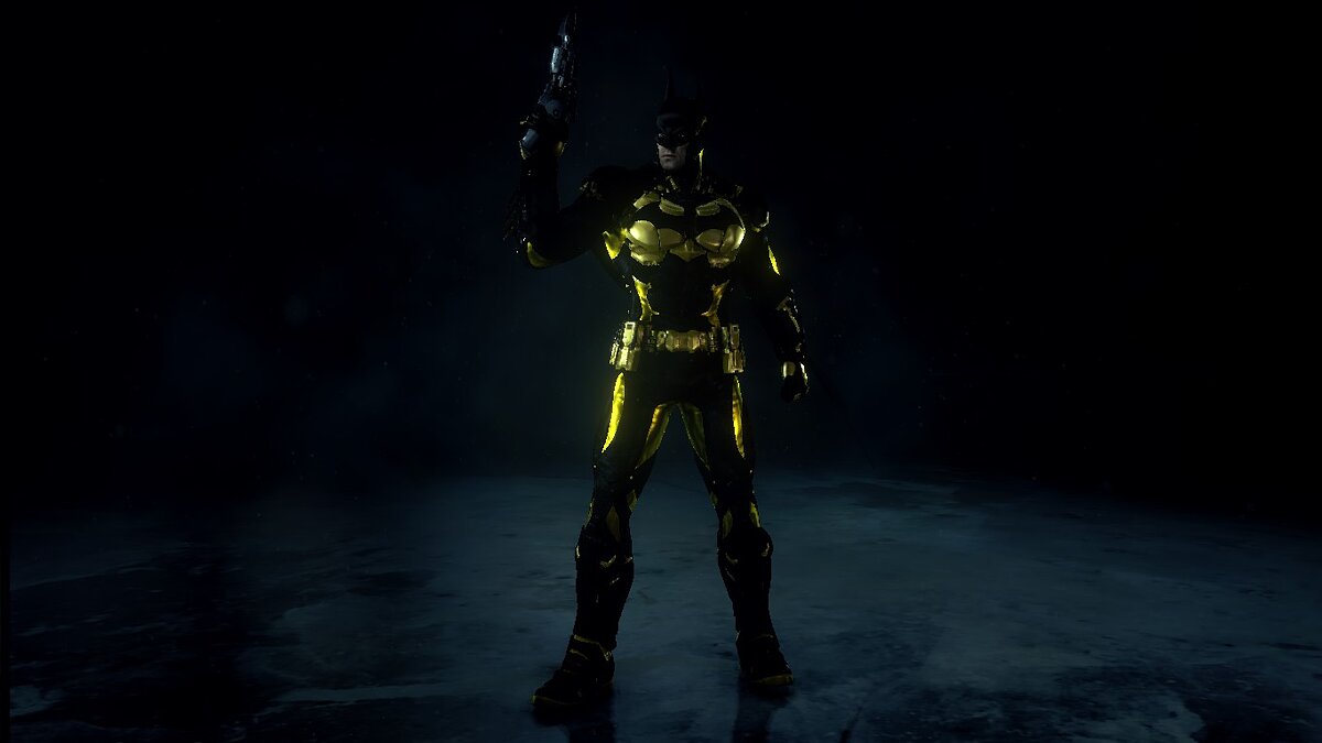 Batman: Arkham Knight Game of the Year Edition — Black and gold Batman costume