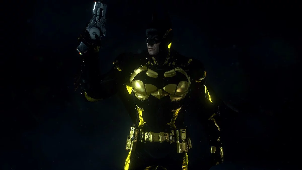 Batman: Arkham Knight Game of the Year Edition — Чорно-золотий костюм Бетмена