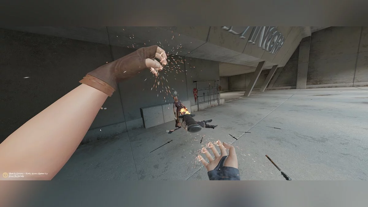 Blade and Sorcery — Заклинание кинжала