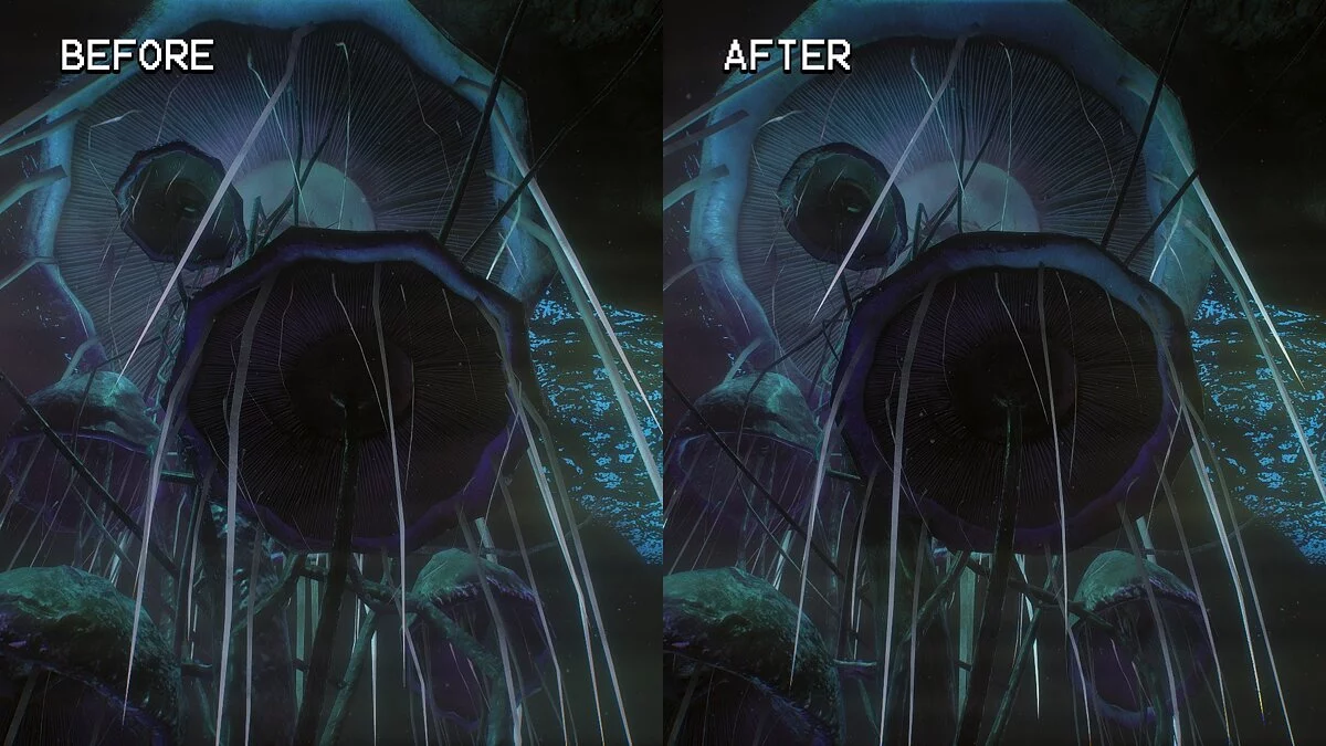 Elder Scrolls 5: Skyrim Special Edition — Детализированные грибы Черного предела