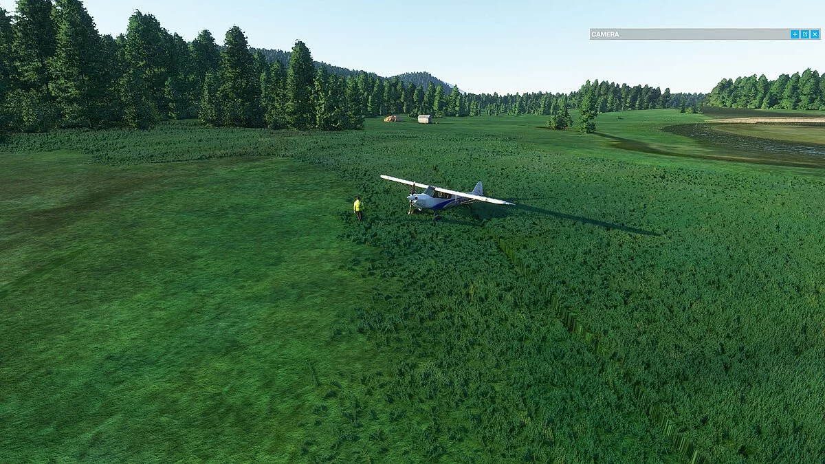 Microsoft Flight Simulator — ВПП на острові Крузоф