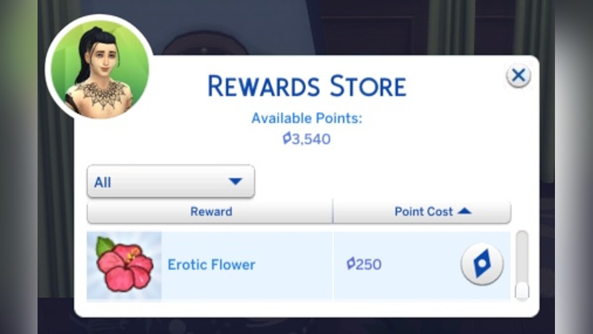 The Sims 4 — Character trait - erotic flower