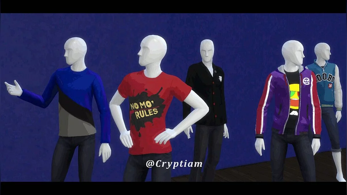 The Sims 4 — Складання одягу з гри Persona 5