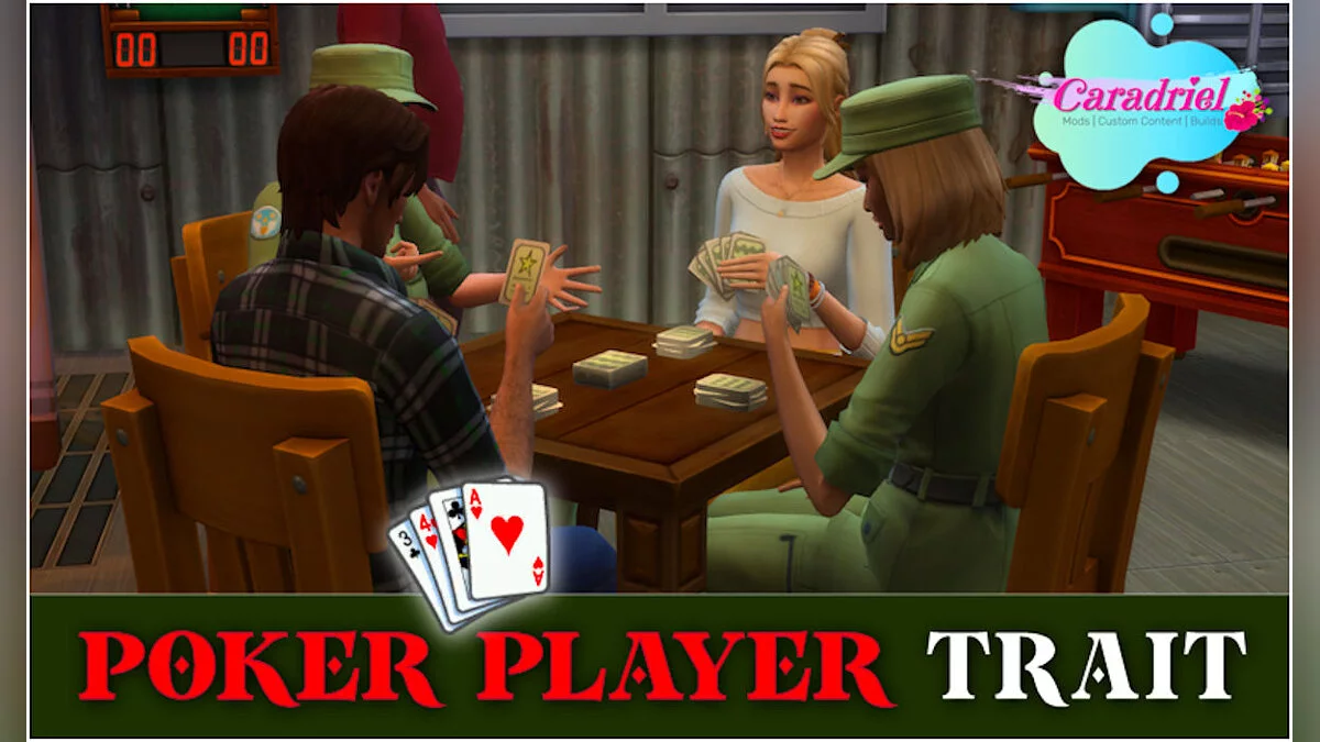 The Sims 4 — Character Trait - Poker Player