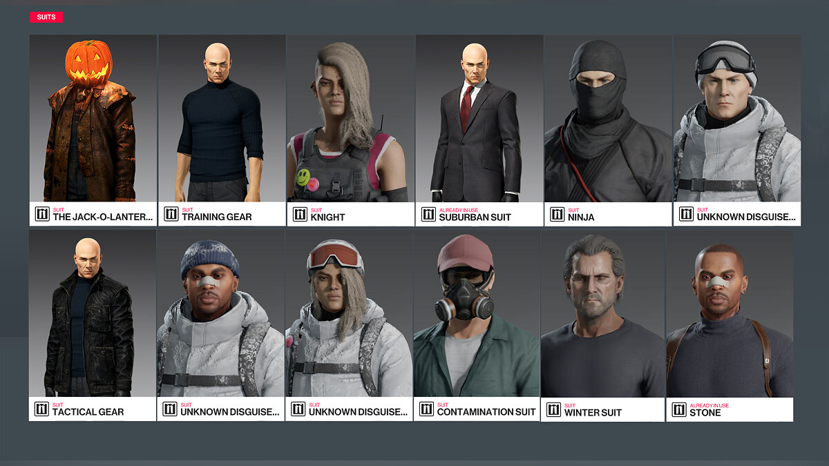 Hitman 2 — New disguises