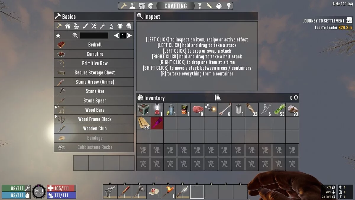 7 Days to Die — Extended backpack