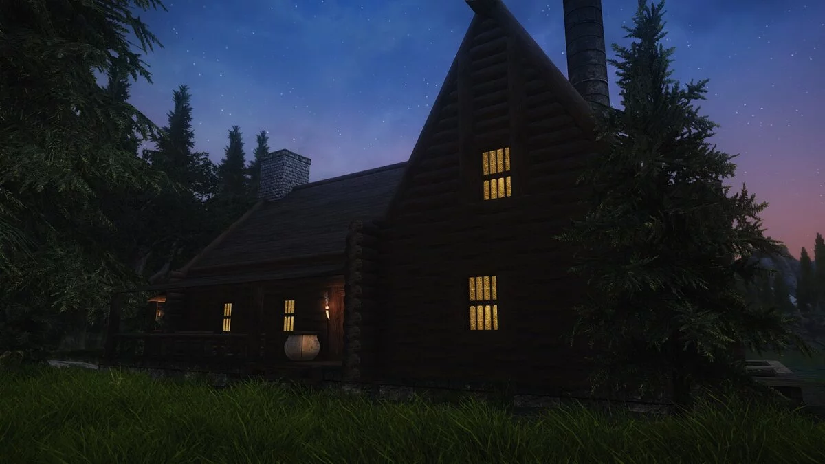 Elder Scrolls 5: Skyrim Special Edition — Коттедж на берегу озера