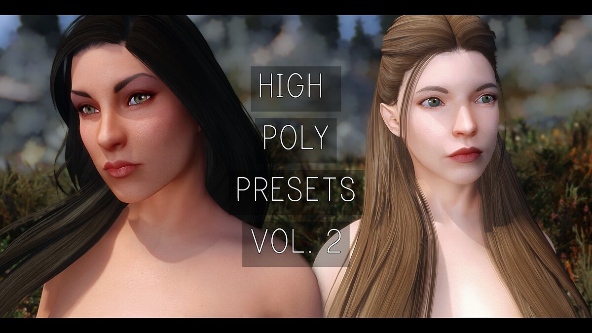 Elder Scrolls 5: Skyrim Special Edition — Presets for female characters